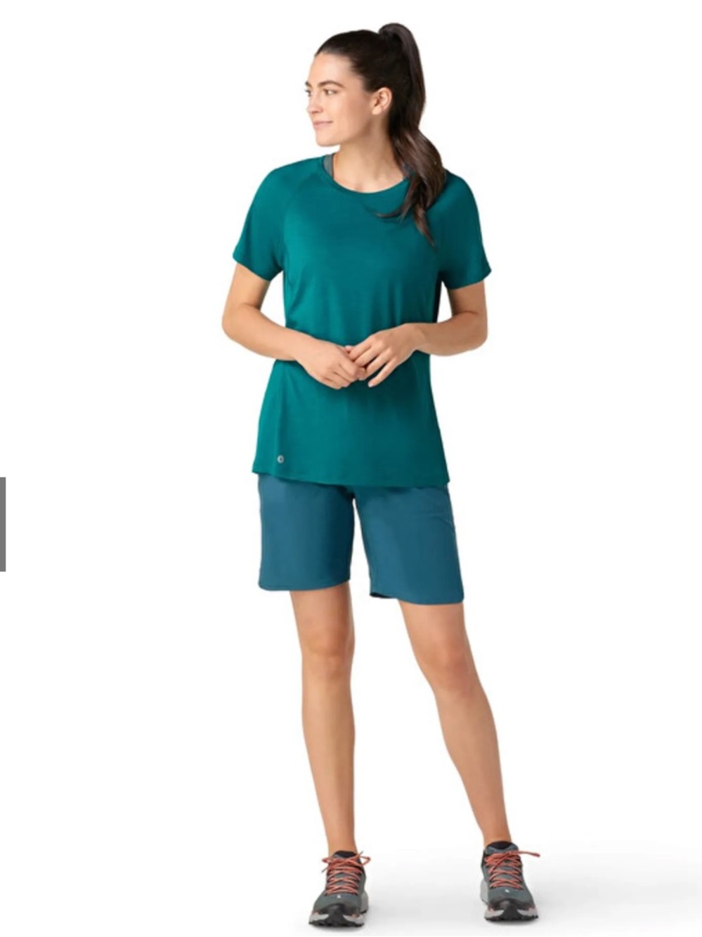 NWT Smartwool Women's Active Ultralite Short Sleeve Deep Lake